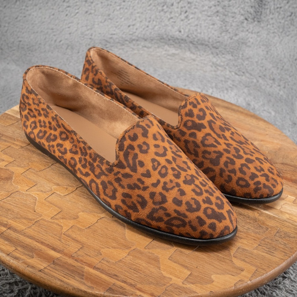 Aerosoles Betunia Womens Loafers & Slip-Ons Leopard Combo Size 11